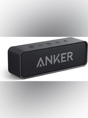 Anker Soundcore Portable Waterproof Bluetooth Speaker - Ideal for Travel - Black